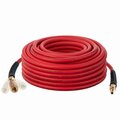 Intertool Hybrid Air Hose, 100 ft. x 3/8 in., Red PT08-1783